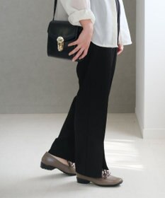 Pointer 【石岡真実さん着用】日本製 本革超軽量チェーンモチーフローファー