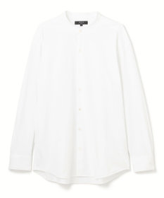 JOSEPH HOMME ハイゲージコットンジャージー 　バンドカラーシャツ