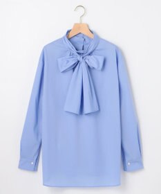 組曲 S 【加藤ローサさん着用 / 前後着用可】コットンタッチシャーティング刺繍入り ブラウス