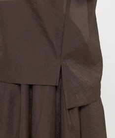 uncrave シアー オーガンジー ショート シャツ