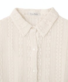 Green Parks 長袖レースシャツ