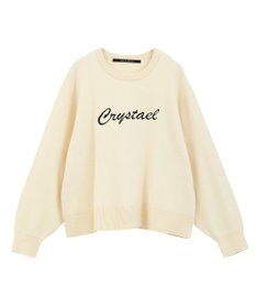 YECCA VECCA 刺繍ロゴニット