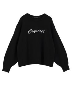 YECCA VECCA 刺繍ロゴニット