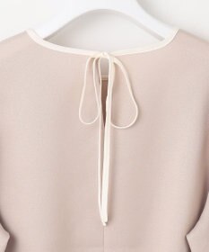 Feroux 【洗える】バイカラー ブラウス