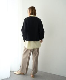 YECCA VECCA 刺繍ロゴニット