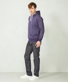 JOSEPH ABBOUD 【サスティナブル】ランダムストライプストレッチデニム