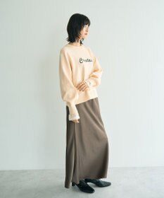 YECCA VECCA 刺繍ロゴニット