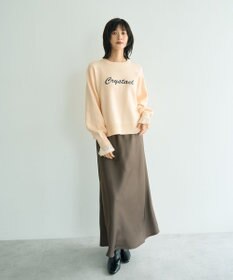 YECCA VECCA 刺繍ロゴニット