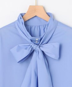 組曲 S 【加藤ローサさん着用 / 前後着用可】コットンタッチシャーティング刺繍入り ブラウス