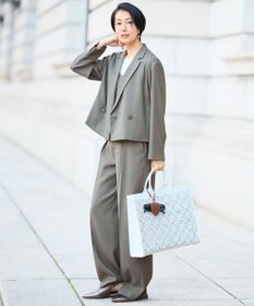 自由区 S 【カタログ掲載・人気素材・セットアップ対応】リネンライクシンセティックショート ジャケット