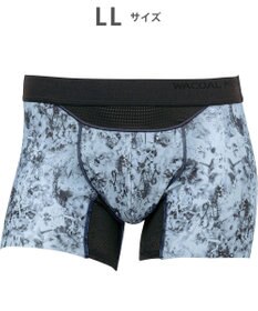 WACOAL MEN WACOAL MEN 【ダブルエアスルーパンツ】 ボクサーパンツ 風が通ってムレ軽減。 フロント快適グラマラス フリーなカッティング(裾部分) 前閉じ 下着 メンズ WT3323 /ワコールメン