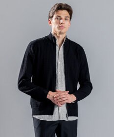 JOSEPH HOMME 【イージーケア】 ヴィスコースリンクス　ジップアップカーディガン