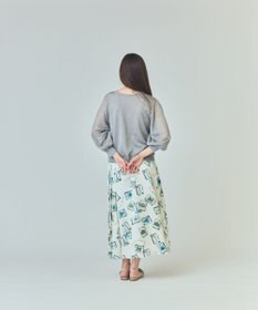 GRACE CONTINENTAL ラメシアーニットトップ