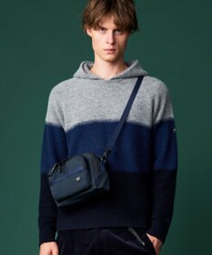 JOSEPH ABBOUD MOUNTAIN 【新型登場！ECO撥水/軽量】マイクロリップ サコッシュ