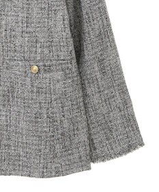 YECCA VECCA 金釦ツイードジャケット