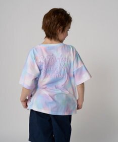 OP／FILA 【RUSTY】ニコちゃん×タイダイ柄半袖Tシャツ