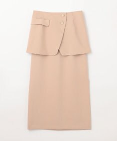 GRACE CONTINENTAL レイヤードペンシルスカート