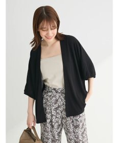 Green Parks よくばり　半袖カットドルマンカーディガン