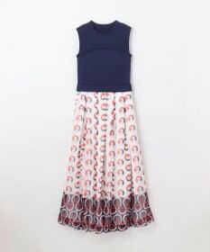 GRACE CONTINENTAL マリンニットワンピース