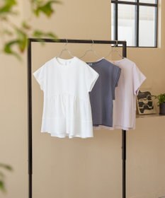 組曲 バックフリル カットソー