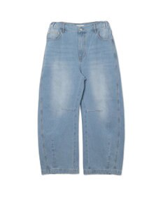 WEGO イージーバレルレッグデニムパンツ