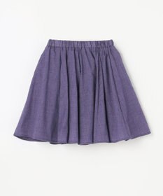 ANY KIDS シャンブレーライクスカート