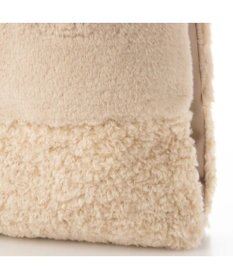 UNBILLION cachecache 切り替えエコファー三つ口巾着トート