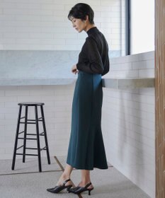 ICB 【洗える】ヴィスコースシアー ハイネックプルオーバー