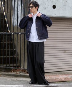 WEGO 【ユニセックス着用ITEM】リジットデニムジャケット