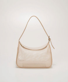 TOPKAPI 【TREASURE TOPKAPI】プリント 巾着バッグ付き メッシュ ワンハンドルバッグ