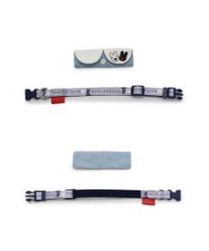 PET PARADISE リサとガスパール  襟付き首輪 《であい柄》Ｓ  小型犬