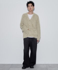 WEGO 【ユニセックス着用ITEM】フェザーカーディガン