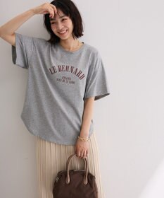 Green Parks 裾ラウンド機能ロゴTシャツ