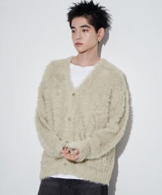 WEGO 【ユニセックス着用ITEM】フェザーカーディガン