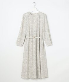 自由区 L 【19号サイズまで展開】ライトサテン ワンピース