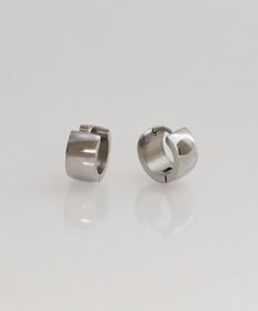 Phoebe 【限定セット】アーバンクロストップコードネックレス×ワンタッチワイドフープミニピアス