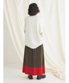 CRAFT STANDARD BOUTIQUE 配色チェックプリーツスカート