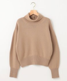 組曲 L 【2WAY・WEB限定】ウールカシミヤミックス ハイネックニット