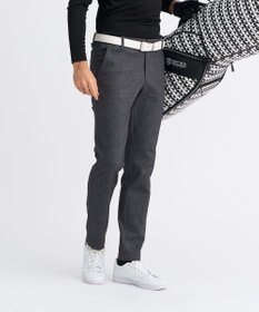 23区GOLF 【MEN】裏起毛ジャージーパンツ ストレッチ モノグラム 上品スタイル ライトグレー系5