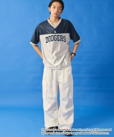 WEGO 【ユニセックス着用ITEM】別注MLBメッシュゲームグラフィックT（SS）
