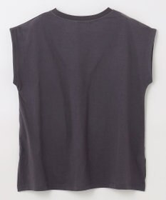 ANY L フロッキーロゴフレンチスリーブTシャツ