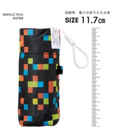 MOONBAT 【超コンパクト/晴雨兼用】Miracle Tech(ミラクルテック) 折りたたみ傘 コンパクト モザイク