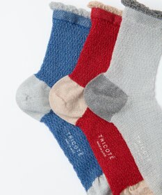 TRICOTE SHEER BUMPY SOCKS / シアーバンピソックス