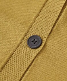 Green Parks 刺繍コードＶネックカーディガン