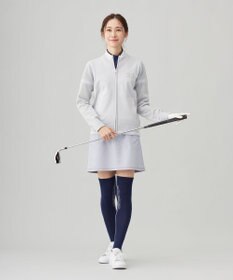 23区GOLF 【WOMEN】【ウォッシャブル】フルジップニットブルゾン
