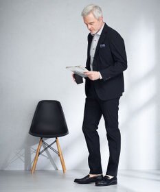 JOSEPH ABBOUD 【ウエストも伸びる/ECO撥水】アクティブレジャー パンツ