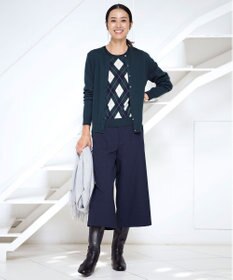 J.PRESS LADIES S 【WEB限定カラーあり・洗える】ツムギート flannel キュロット パンツ