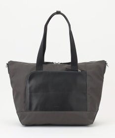 Y'SACCS ナイロン×リサイクルレザー　コンビマルチトート