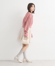 earth music&ecology ＳＥＴ２点スパンコールニットボレロ×タンク