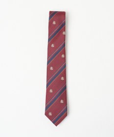 WEGO 【SCHOOLITEM】メンズエンブレム柄スクールネクタイ